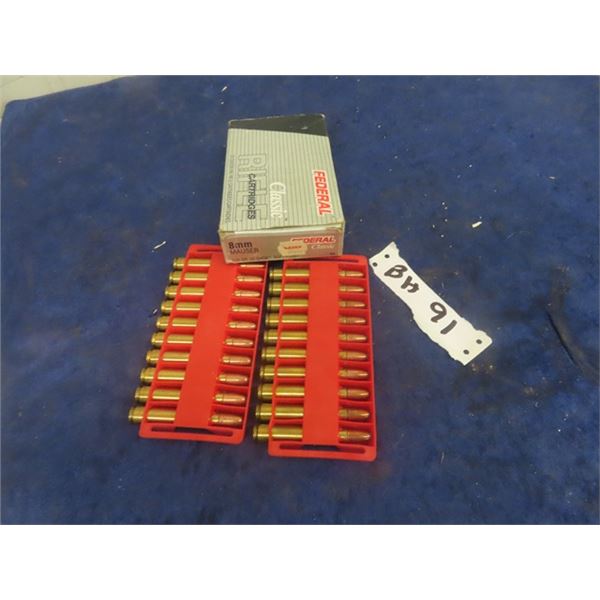 8mm Mauser Ammo- 20 Rounds - MUST PRESENT PROOF OF PAL PRIOR TO PURCHASE - WE DO NOT SHIP AMMO