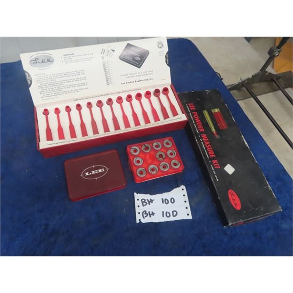 Lee Shell Holder Set & Lee Powder Kit