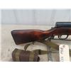 Image 2 : SKS Russian SA 19" 7.62 x 43 Serial # 2582 with Flip Out Bayonet, Military Sling with Ammo Pouch - M