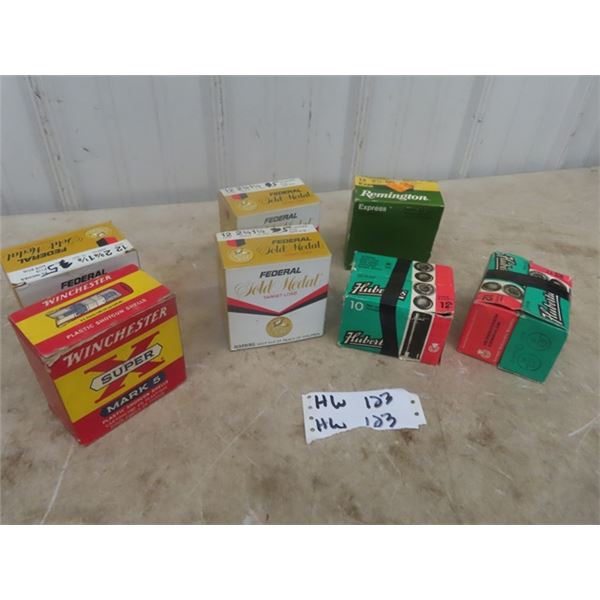 12 Gauge 2 3/4" Mix Brand Factory Ammo -165 Rounds MUST PRESENT PROOF OF PAL PRIOR TO PURCHASE - WE 