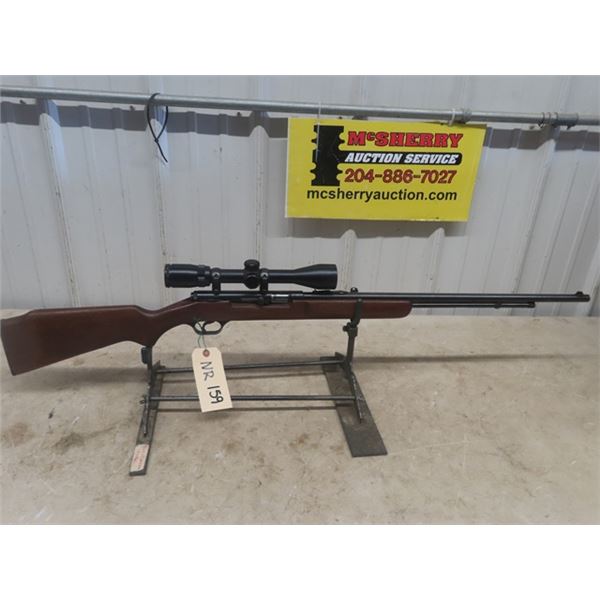 Savage 6D SA 24" 22 Cal L.R with Bushnell 3 x 9 Scope - MUST PRESENT PROOF OF PAL PRIOR TO PURCHASE 