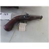 Image 2 : (2) Dual Pistol Replicas - Flint with Case : 1) 16.5" , 1) 12"