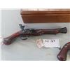Image 3 : (2) Dual Pistol Replicas - Flint with Case : 1) 16.5" , 1) 12"