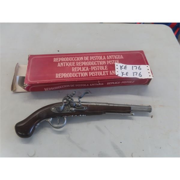 Repllica Flint Pistol 15" Long with Box