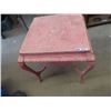 Image 2 : Parlor Table with Red Speckled Finish