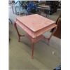 Image 3 : Parlor Table with Red Speckled Finish