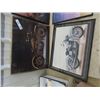 Image 2 : (6) 16" x 20" Harley Indian Motorcycle Pictures