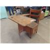 Image 3 : Wooden School Desk