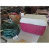 Image 2 : Coleman Cooler, Work Gloves, Garden Hose, Sprinkler