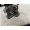 Image 3 : 4 Open End Brass Bells - 3 good, 1 Chipped & Sleighbells