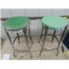 Image 2 : 2 Metal Stools