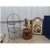 Image 1 : 3Dimensional Kitchen Clock, Wire Rack & 3 Tier Server