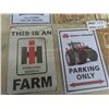 Image 2 : Modern Metal Signs 8" x 12": Tractor, Truck, Dad's Garage