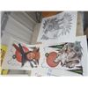 Image 2 : 9 Indigenous Art Prints - Some Signed ; Stewart Strange, Terrance Young, Leslie Sinclair
