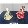 Image 1 : 2 Royal Doulton Figurines ; 05 Emma, 1937 Top o Hill
