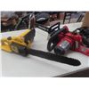 Image 2 : Electric Chain Saws & Chain Parts & 18 Volt Drill - Sold AS IS