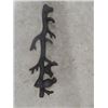 Image 4 : ~~jj Metal Decorative Easel & Cast Branch Coat Hook with Bird