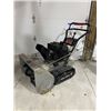 Image 1 : Craftsman 8/25 Trac Drive Snowblower with Electric Start - Running