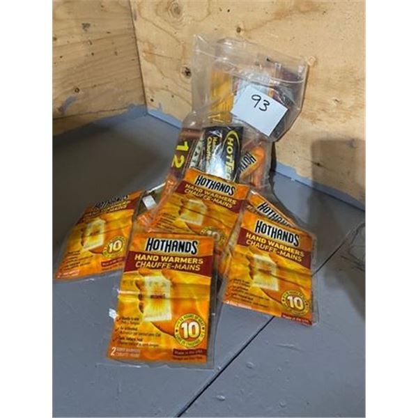 New Hot Hands & Foot Warmers - 33 Double Packs