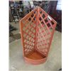 Image 1 : Wooden Corner Planter/Display 50" up to 24" Wide