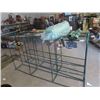 Image 2 : (2) Greenhouse Shelving Stands with Cover 72" x 18" x 84"
