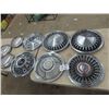 Image 1 : Mix of 8 Hubcaps - Ford, Pontiac plus others