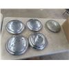 Image 4 : Mix of 8 Hubcaps - Ford, Pontiac plus others