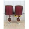 Image 1 : 2 Matching Mid Century Table Top Lamps