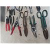 Image 2 : Tin Snips/Cutters/Strippers, Allen Keys, Metal Tool Box