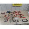 Image 1 : 23 Clamps ; C- Clamps, Spring, Corner, plus Others