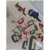 Image 4 : 23 Clamps ; C- Clamps, Spring, Corner, plus Others