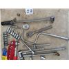 Image 5 : 1/4" + 3/8" Drive Socket Ratchets, Speed Bar, Strong Bar, Torque Wrench Extensions & 2 Tool Boxes