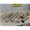 Image 1 : Wrecking Bar, Pry, Mallets, Hammer Handles