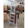 Image 1 : Aluminum Multi Ladder & Halogen Light on Stand