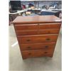 Image 1 : 4 Drawer Maple Dresser 38" x 33" x 16"