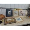 Image 1 : Lot of 5 Wildlife Pictures - Biggest 18.5" x 22"