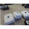 Image 4 : 3 New Honda Gas Tanks - No Gas Caps & 3 New Mufflers
