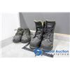 Image 2 : Sz 12 Steel Toe Boots and Size 9 Steel Toe Shoes