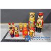 Image 1 : Nesting Doll Salt&Pepper and Bottle Covers
