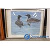 Image 4 : Loon Art Peices - Framed and Unframed