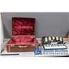 Image 1 : Beautiful Full Size Accordion w/Case and Shoulder Straps