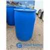 Image 1 : **Blue 55gal Rain Barrel