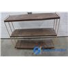 Image 1 : **Tin Metal 3-Tier Shelf