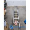 Image 1 : **24ft Aluminum Extentable Ladder
