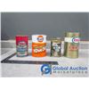 Image 1 : Esso, Gulf, Motomaster Cans