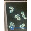 Image 4 : (15) Blue Topaz Colored Triangle Shaped Gem Stones