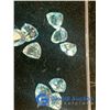 Image 7 : (15) Blue Topaz Colored Triangle Shaped Gem Stones