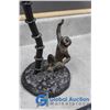 Image 2 : Palm Tree Candle Holder and Pewter Clowns