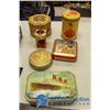 Image 1 : Assorted Vintage Tins - Titanic, Puppies, etc