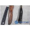 Image 3 : (2) Hatchets and Leather Sheath